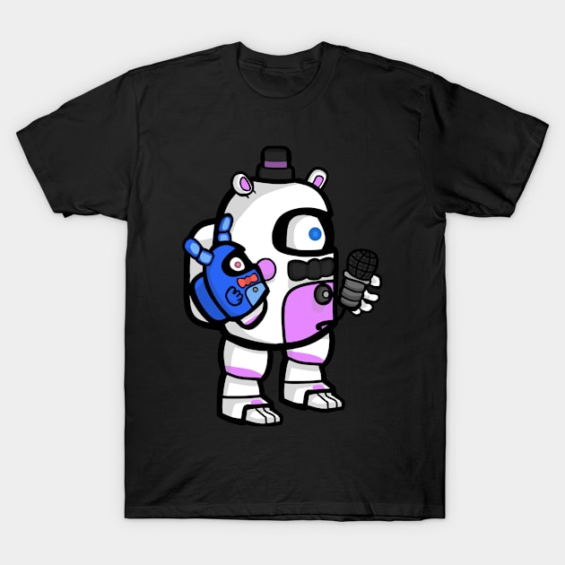 Fnaf Impostor Freddy T-Shirt (Among Us Meme ) T-Shirt by LNO Designs